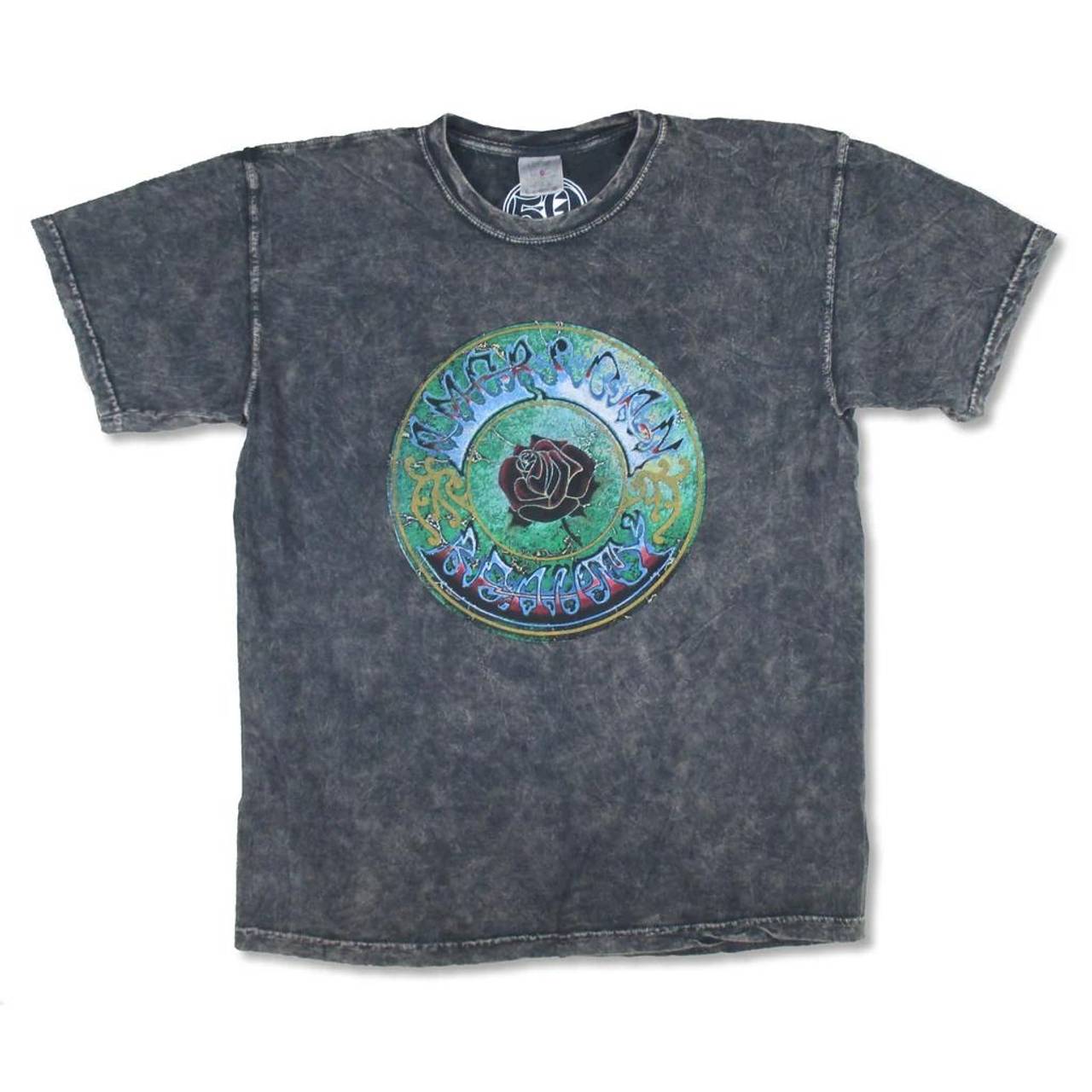 Grateful Dead American Beauty Acid Wash T-Shirt XL Comfort Colors