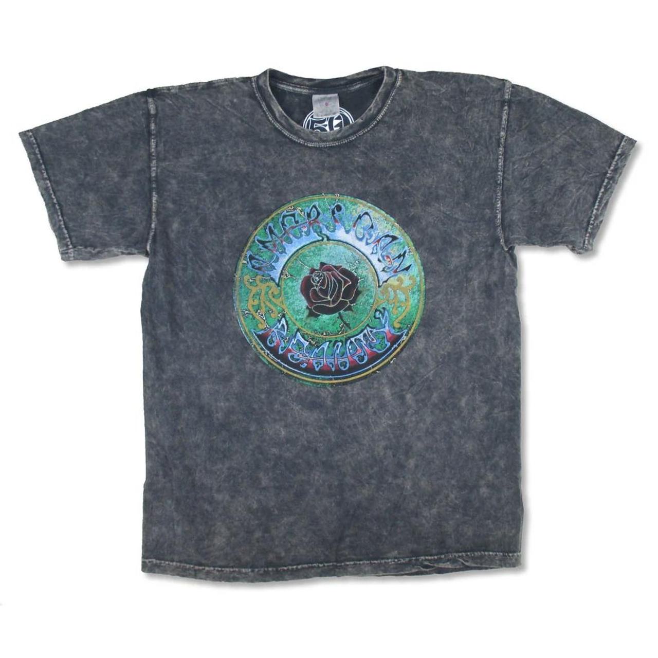 Grateful Dead American Beauty Acid Wash T-Shirt XL Comfort Colors