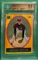 1992 Little Sun H.S. Prospects #2 Derek Jeter BGS 9.5 - Image 2