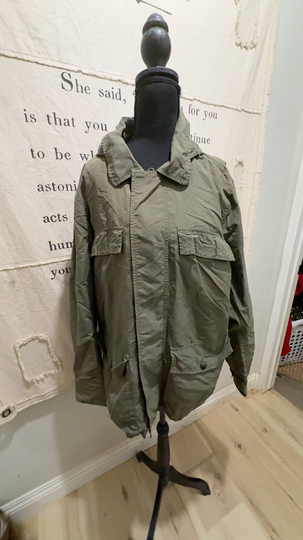 Land's End Windbreaker Raincoat