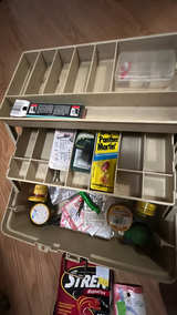 Plano 6300 Vintage 3-Drawer Fishing Tackle Boxs  and accessories - Image 6