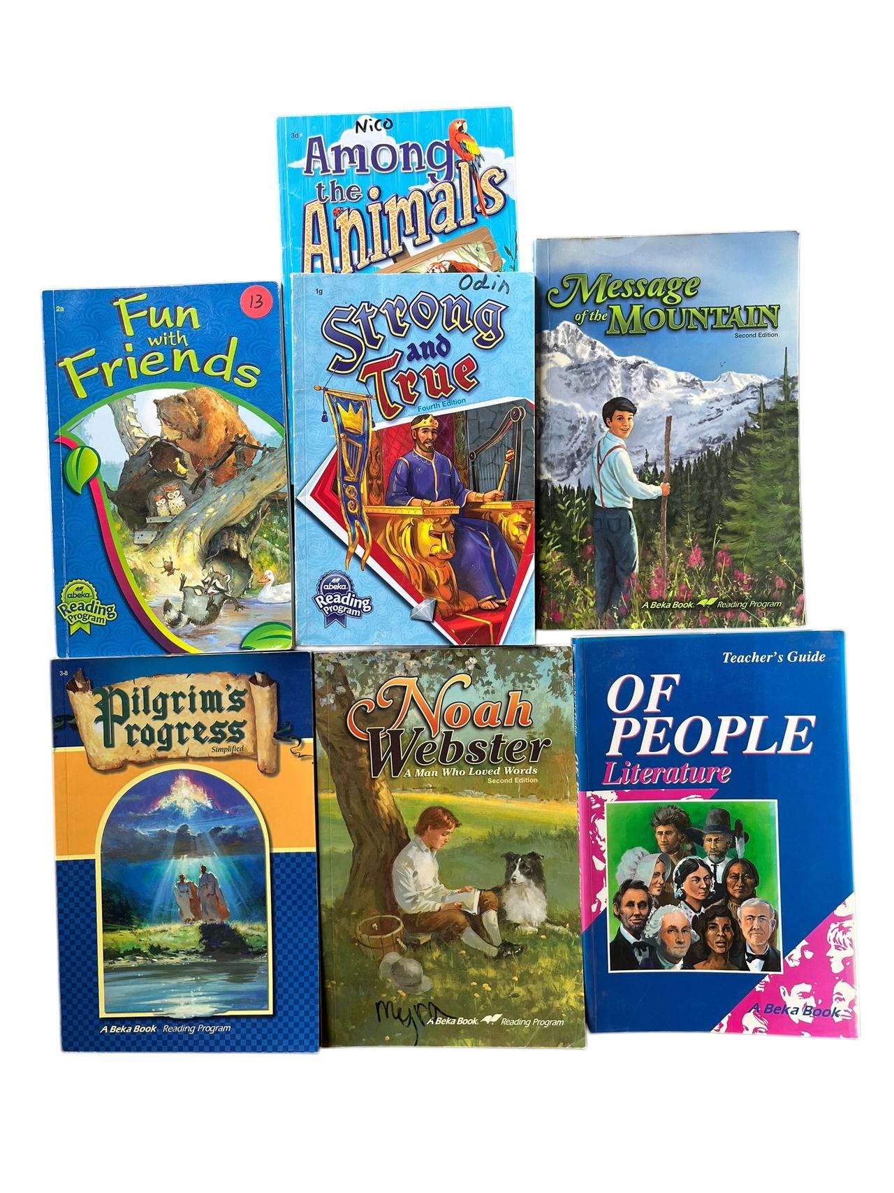 Abeka Reading Program Book Lot