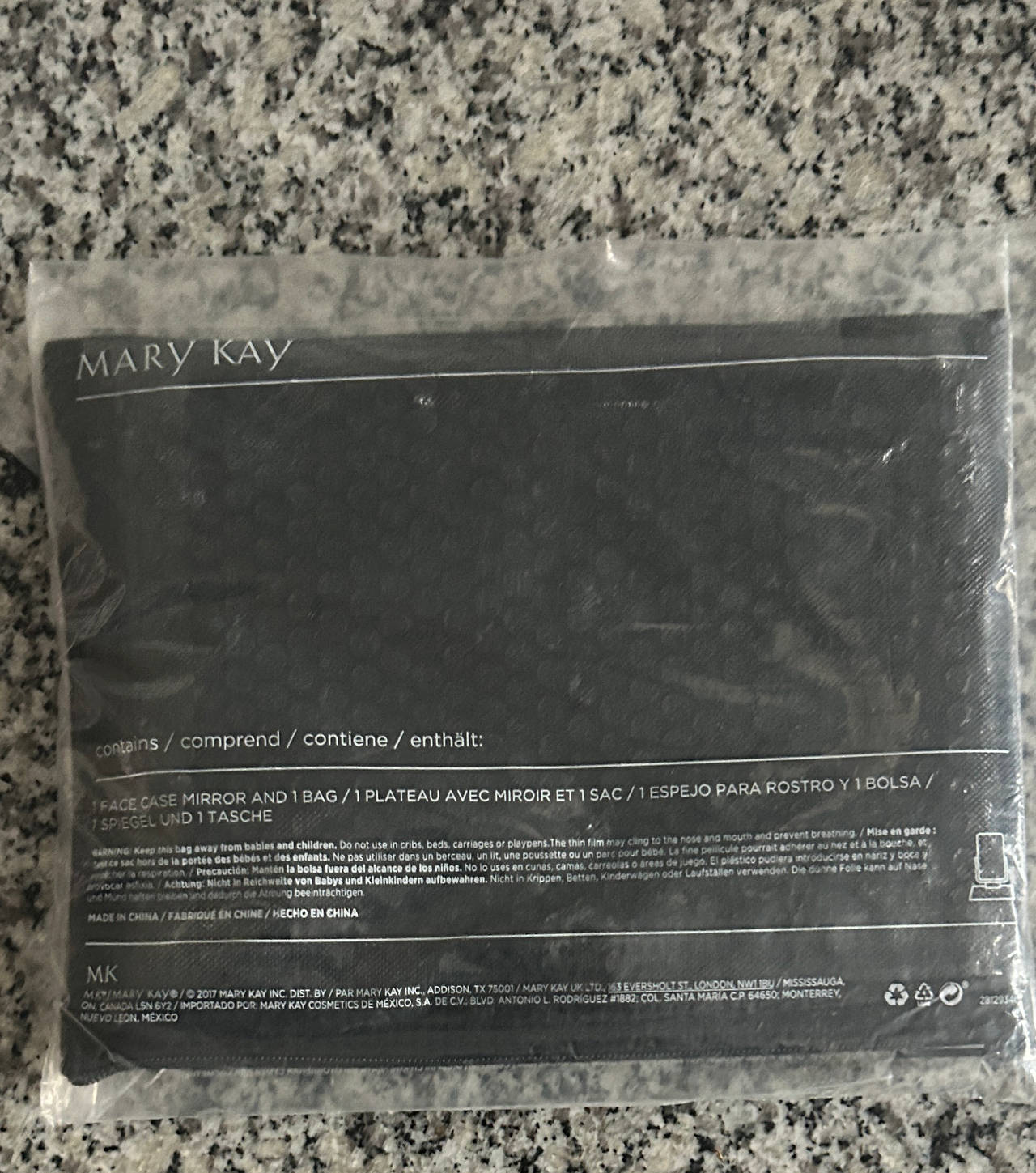 Mary Kay Face Case Mirror and Bag Set x2