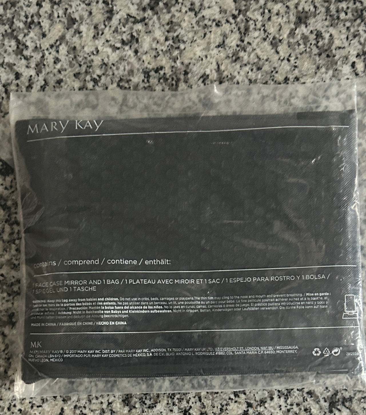 Mary Kay Face Case Mirror and Bag Set x2