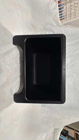 Spigen Rear Center Console Storage Box for Tesla Model Y Black - Image 2