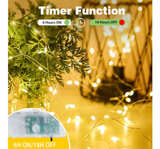 4-Pack Fairy Lights Battery Operated with Timer, Waterproof 16FT 50 LED String - Image 6