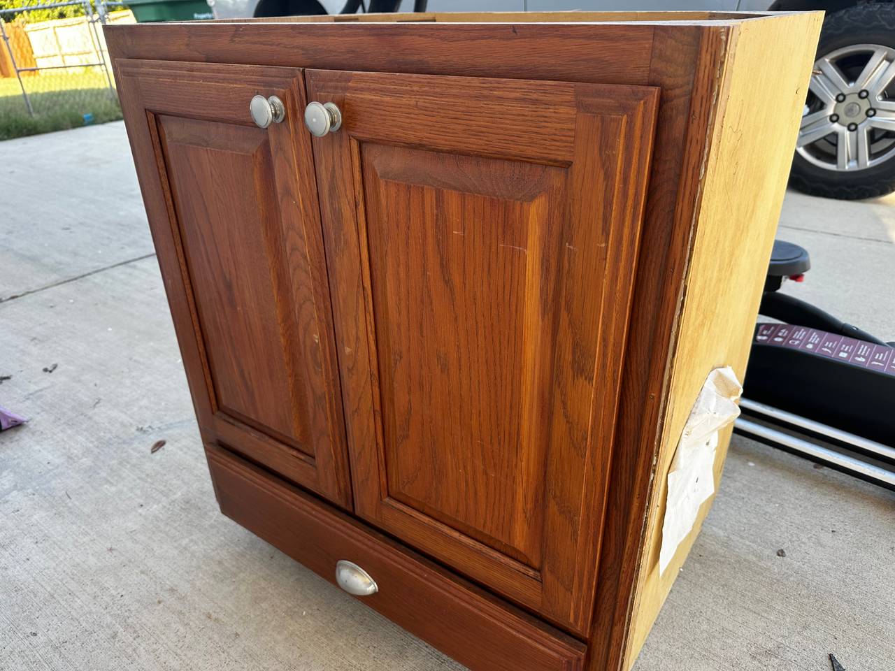 Solid Wood Bathroom Vanity Cabinet