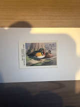 1985 Georgia First Issue Waterfowl Conservation Stamp Signed Daniel Smith CV25 - Image 1
