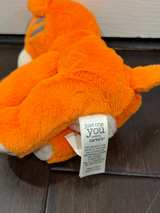 Carter's Just One You Tiger Plush Baby Rattle Orange/White - Image 4