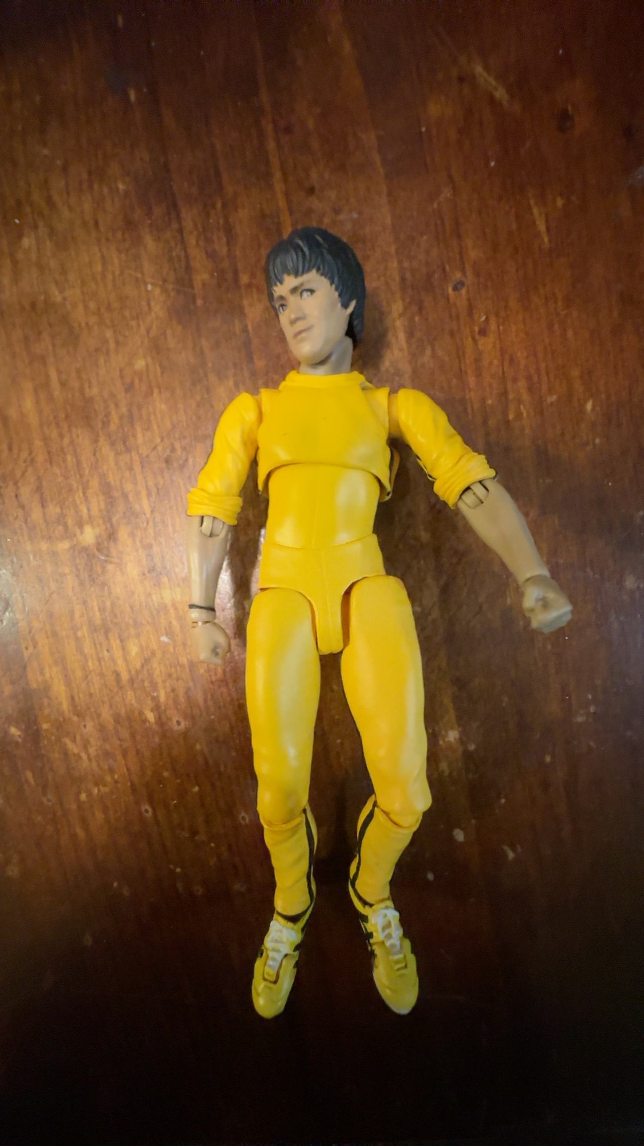 Bandai SH Figuarts Bruce Lee Yellow Track Suit Action Figure