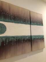 Abstract Textured Wall Art Triptych - Image 7