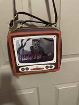 Loungefly Universal Monsters Vintage TV Triple Lenticular Crossbody Bag - Image 1