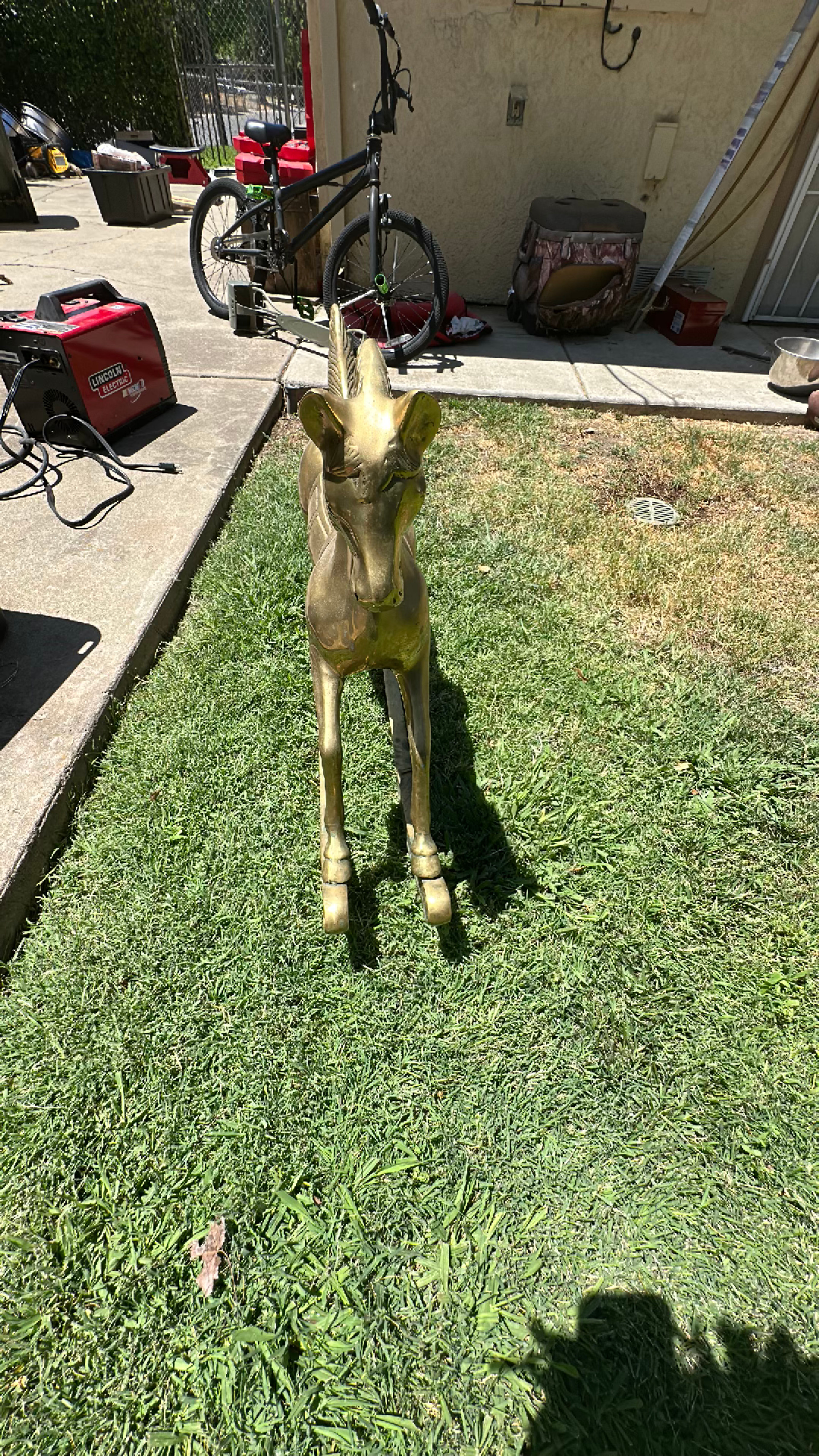 Brass Rocking Horse - Image 4