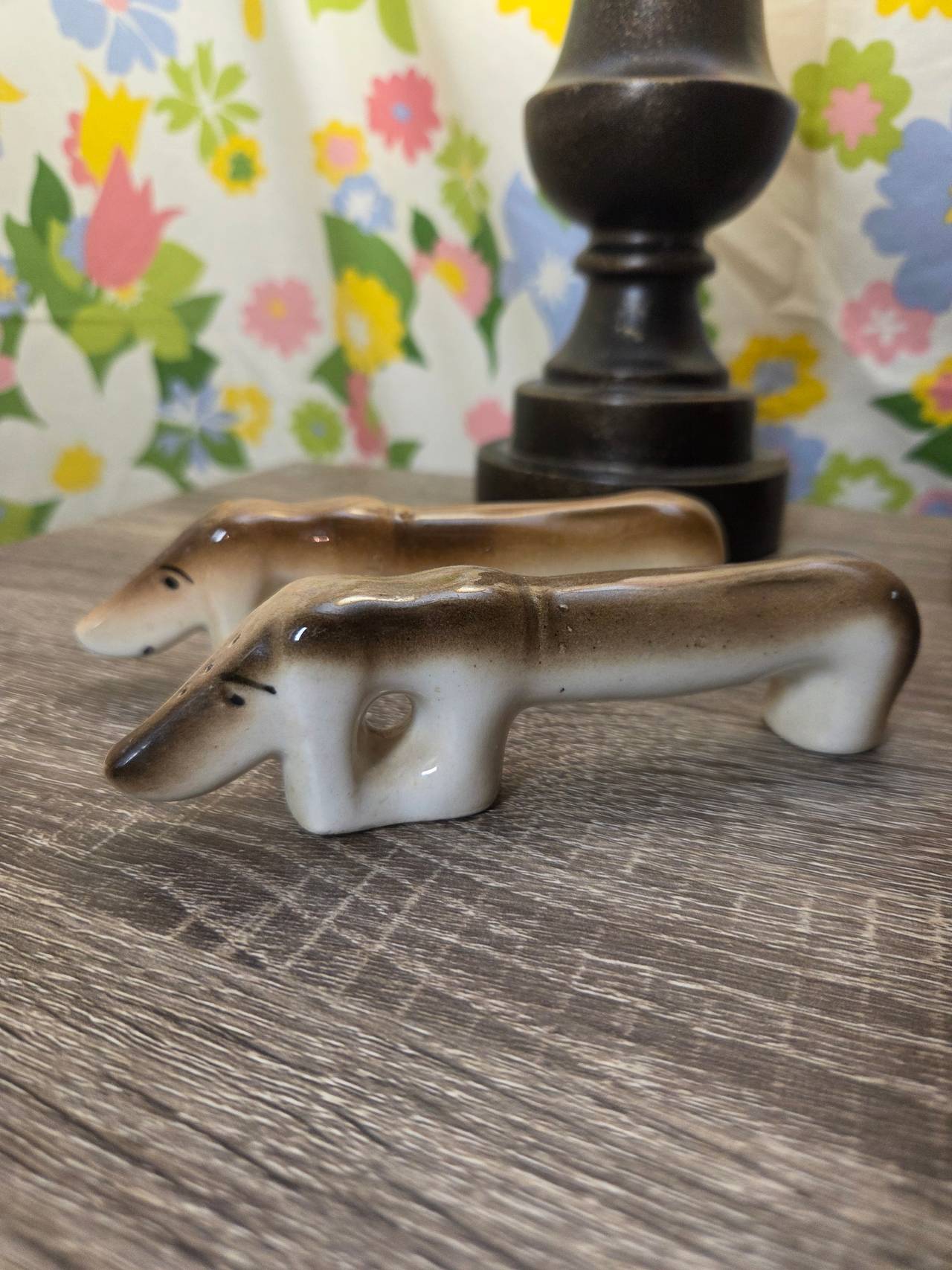 Vintage Dachshund Wiener Dog Salt and Pepper Shakers