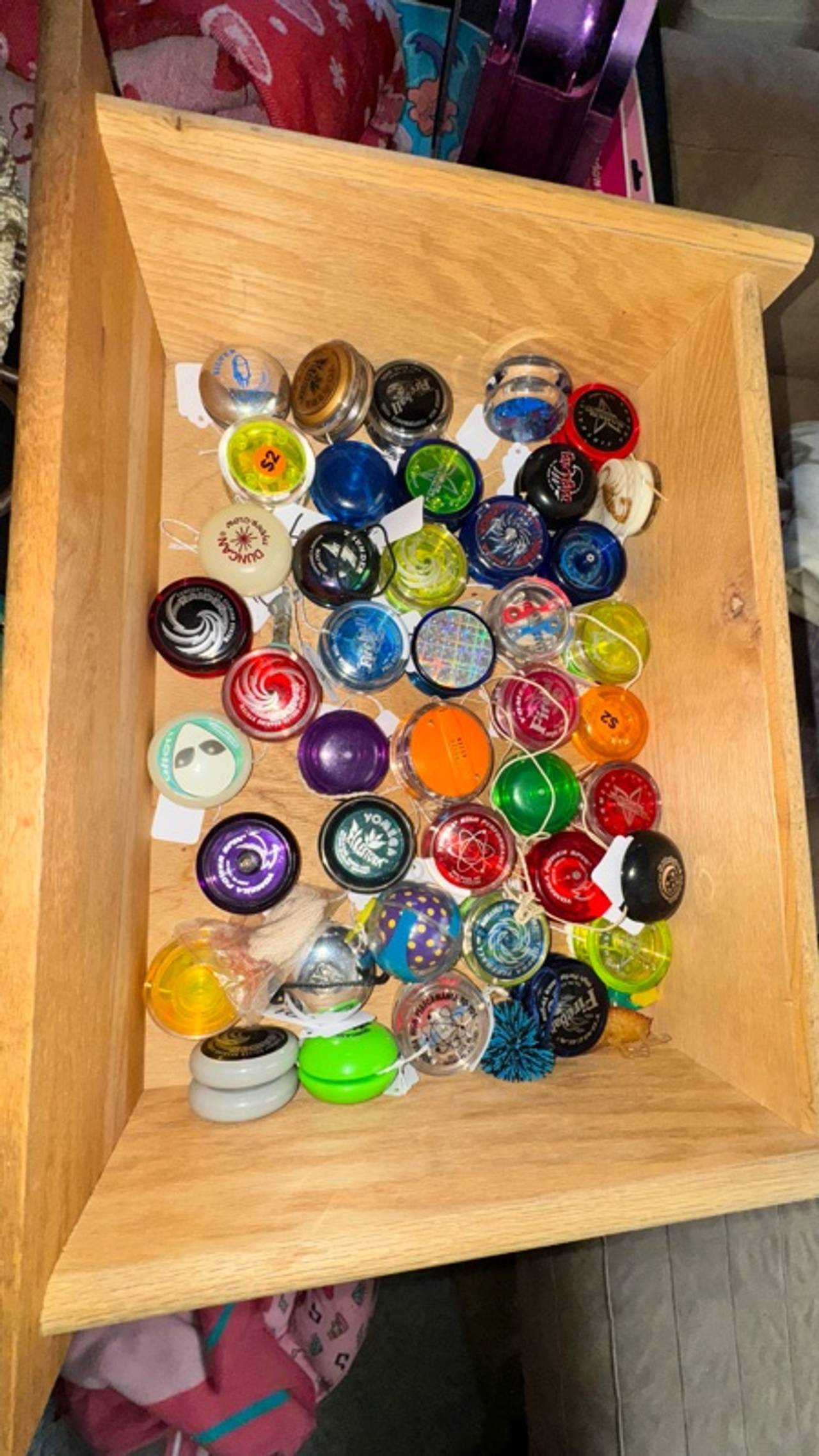 Duncan Yomega Vintage Coca Cola Super Top Yo-Yo Lot (35 pcs)