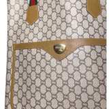 Gucci GG Supreme Tote Bag Brown - Image 8