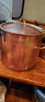 Vintage Copper Cookware Set - Image 6