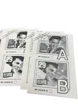 1992 USPS Elvis Presley Stamp Official Ballot Cards Bundle - Image 4