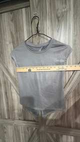 More Than Magic silver Grey Girls' Glitter Shirt Girls 7/8 Sparkle Party Dance - Image 4