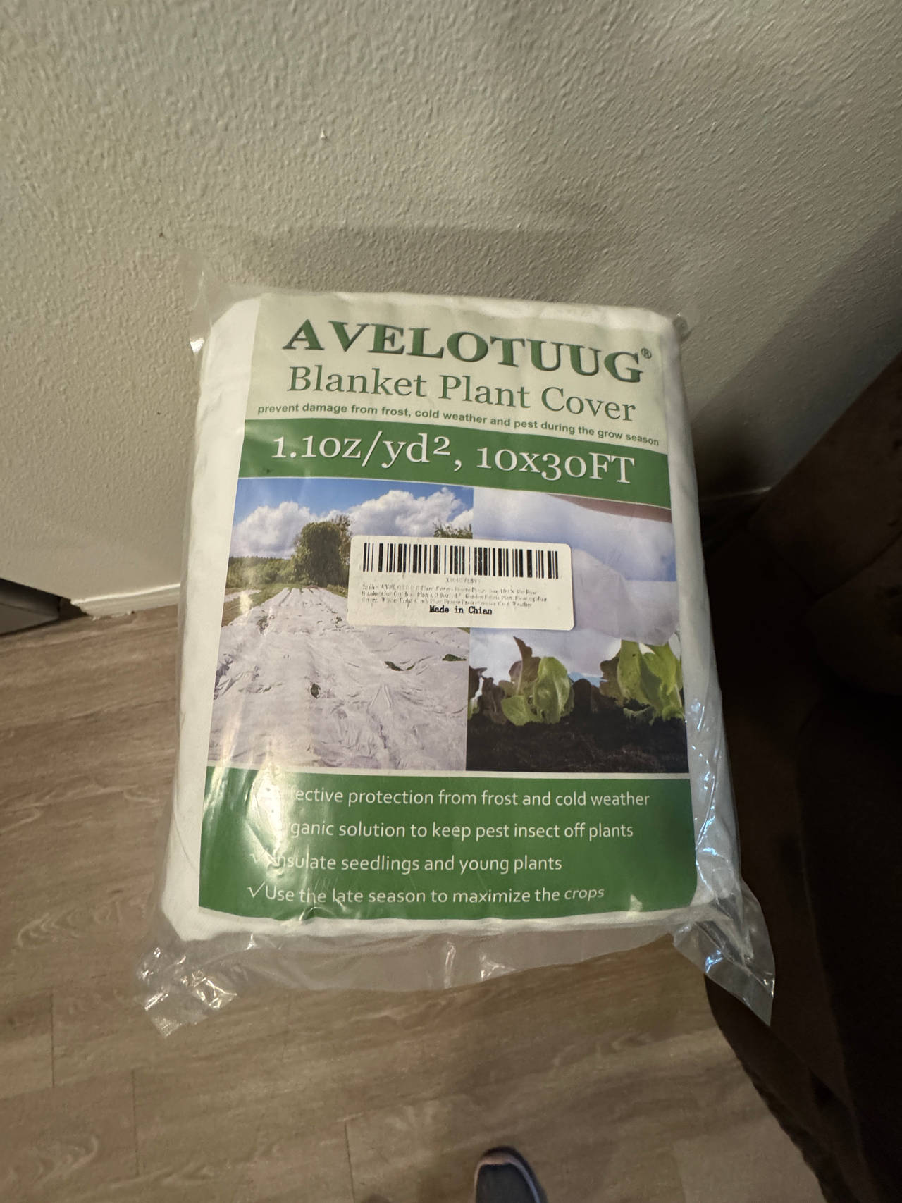 AVELOTUUG Blanket Plant Cover 10x30FT