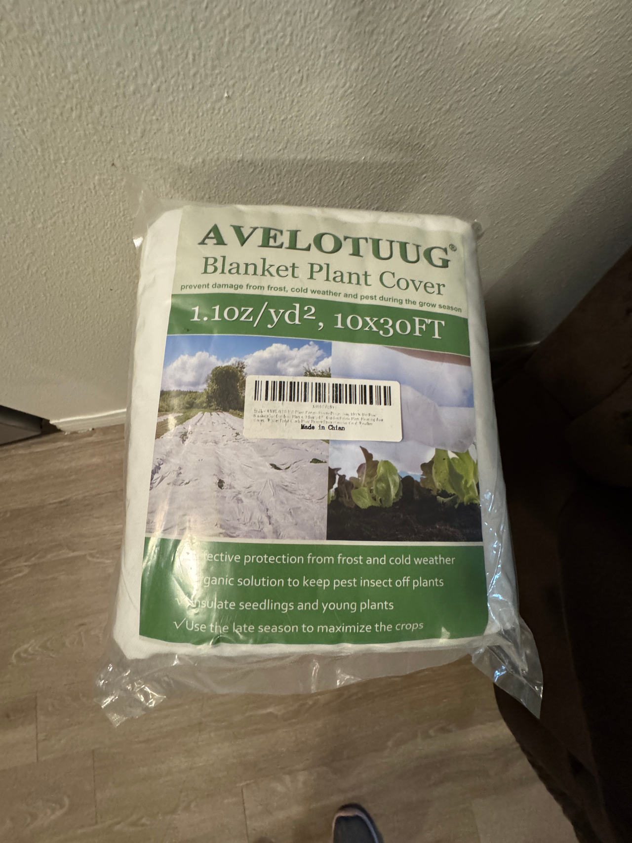 AVELOTUUG Blanket Plant Cover 10x30FT