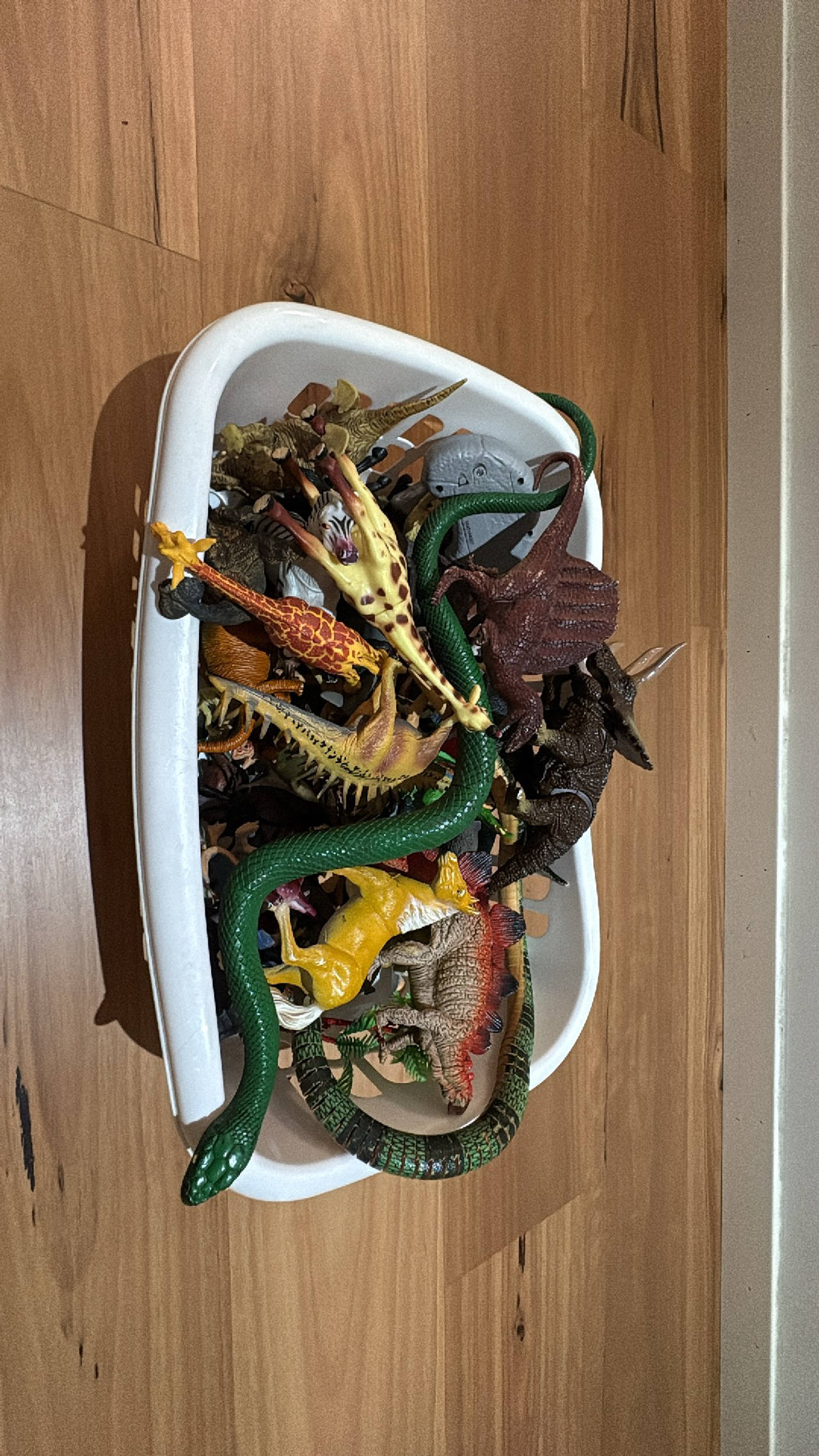 Plastic Dinosaur and Animal Figures Set