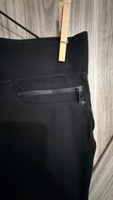 DKNY Jeans Women's Black Stretch Top Size Medium - Image 2