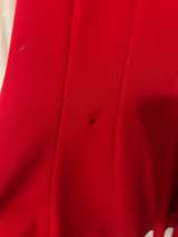 Calvin Klein Red Sleeveless Pleated Dress - Image 2