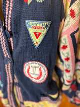 vintage knit cardigan sweater - Image 3
