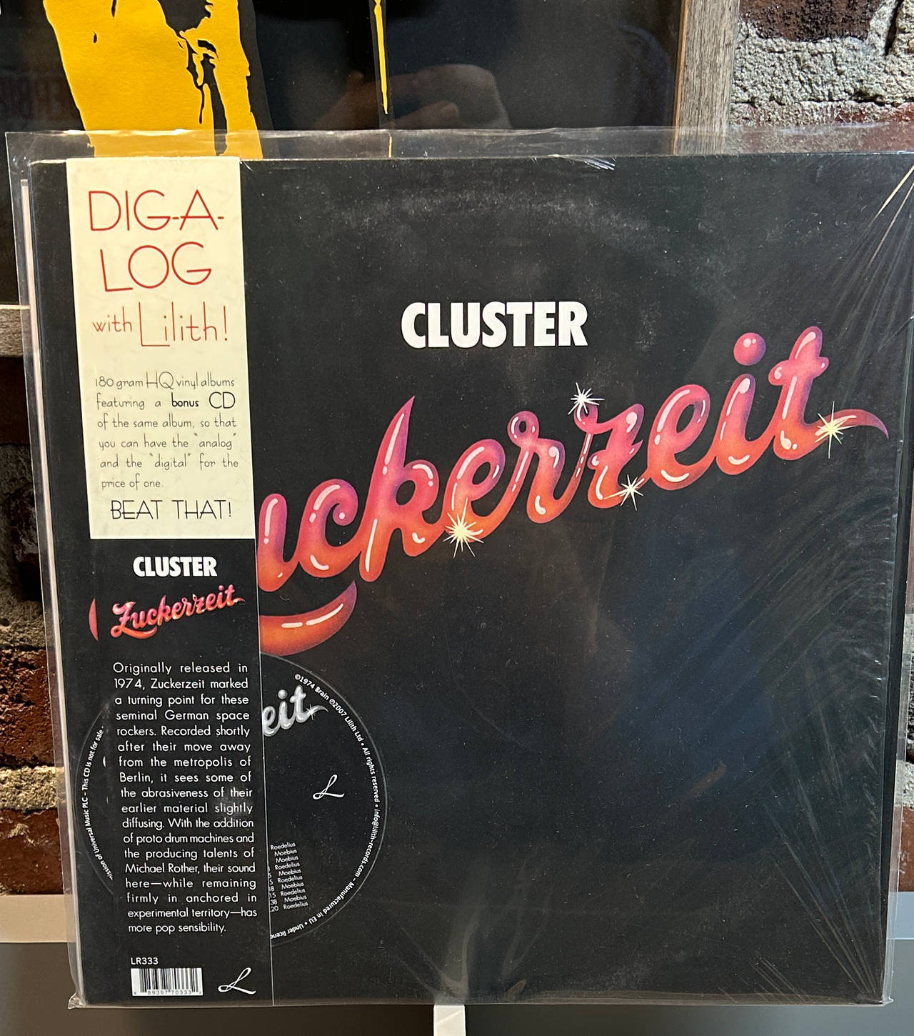 Cluster - Zuckerzeit Vinyl LP + CD