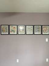 Framed Vintage Travel Poster Set (13 pieces) - Image 5