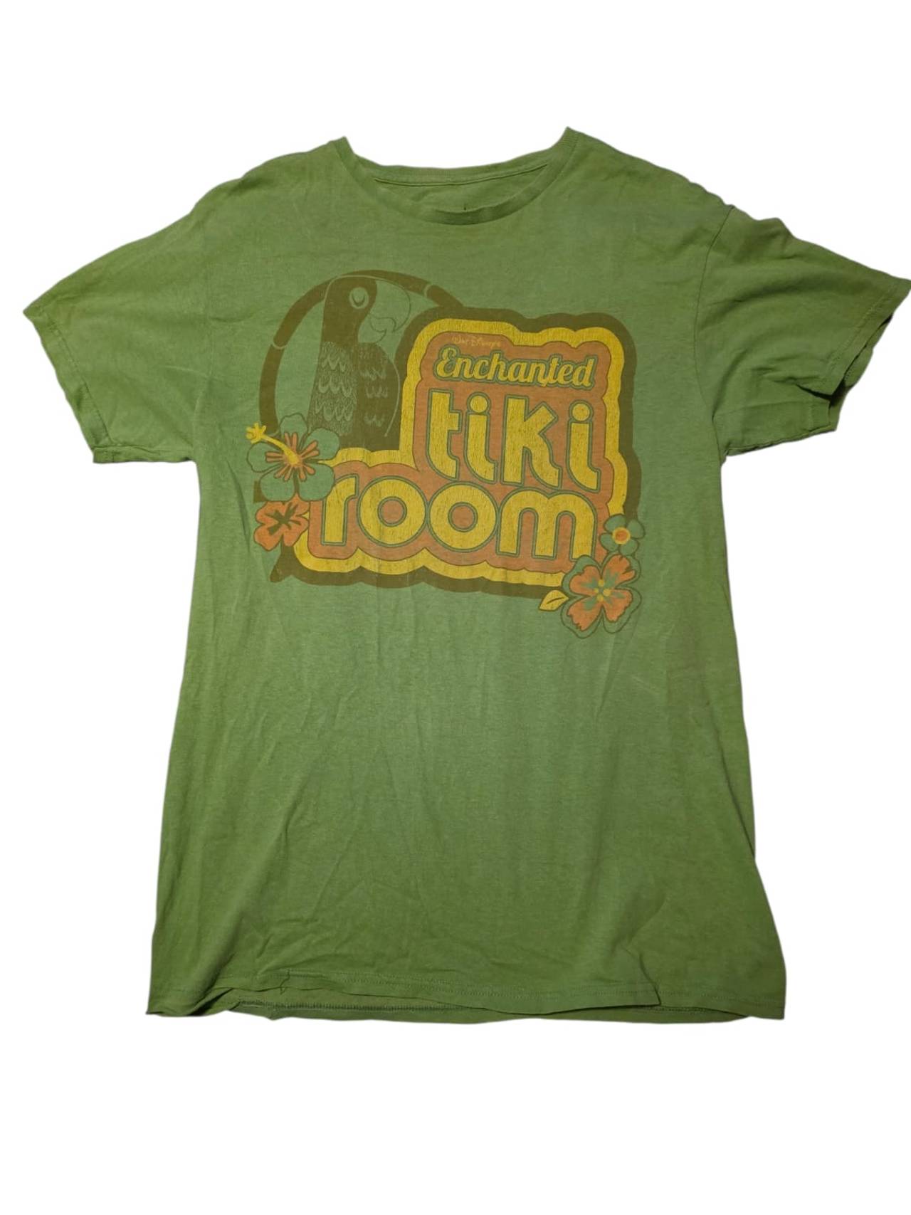 Disney Enchanted Tiki Room Green Graphic T-Shirt