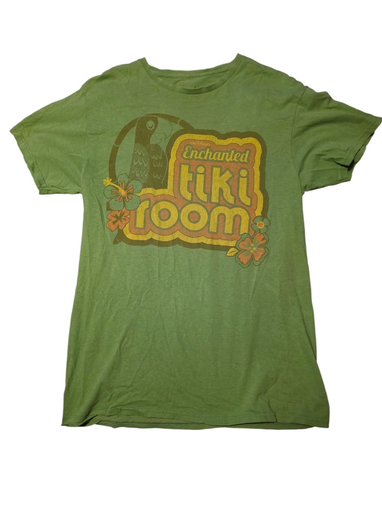 Disney Enchanted Tiki Room Green Graphic T-Shirt