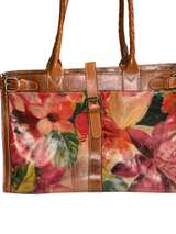 Patricia Nash Floral Leather Tote Bag - Image 6