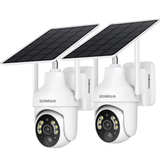 SEHMUA Solar Security Camera 2 pack  - Image 1