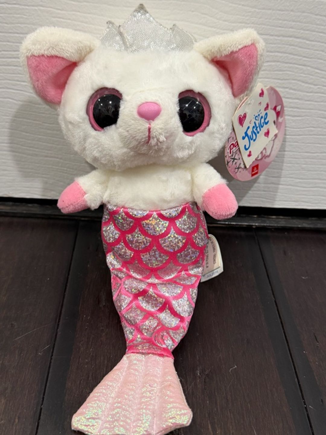 Aurora World YooHoo & Friends Pammee Pink Mermaid Plush