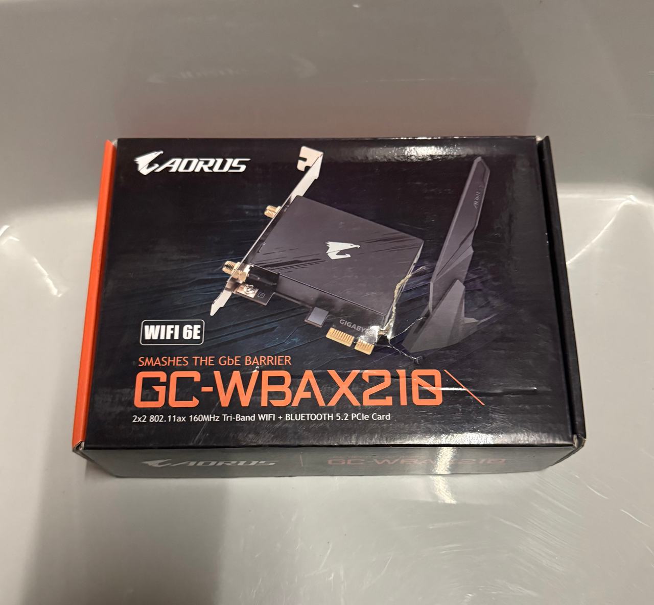 Gigabyte Aorus GC-WBAX210 WiFi 6E PCI-E Card