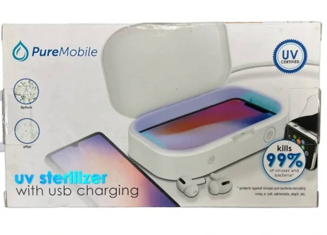 PureMobile UV Sterilizer with USB Charging