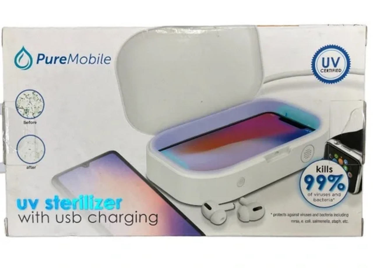 PureMobile UV Sterilizer with USB Charging