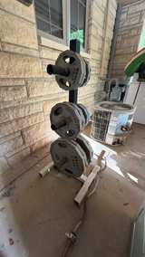 Powerhouse Weight Bench, Yukon Rack & 280lb Cast Iron Weight Set - Image 4