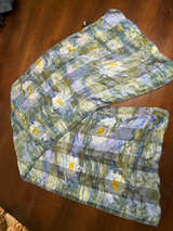 Anne Crespelle Editions- Paris Impressionist Floral Silk Scarf - Image 1