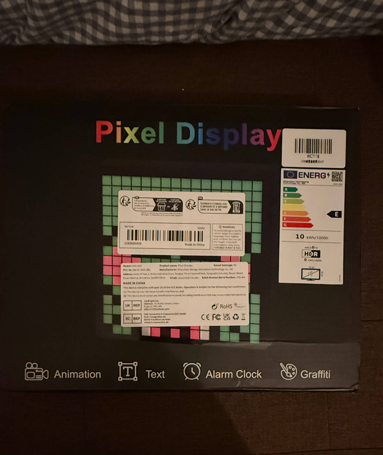 16x16 LED Pixel Art Animation Board