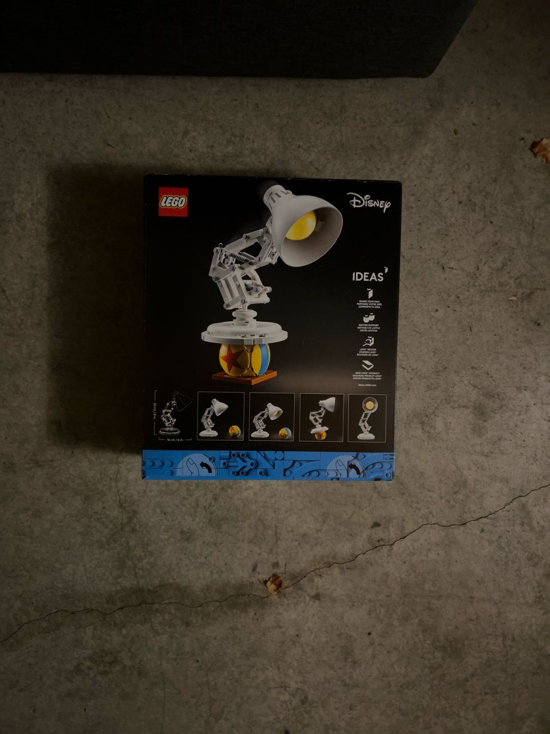 LEGO Ideas Disney Pixar Luxo Jr. 613-piece Set