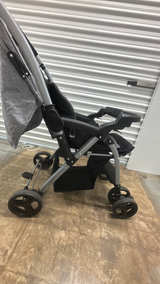 Delta Children Jeep Unlimited Reversible Handle Stroller Grey Tweed - Image 3