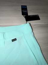 Travis Mathew Sand Harbor Golf Shorts Heathered Turquoise 32 - Image 4