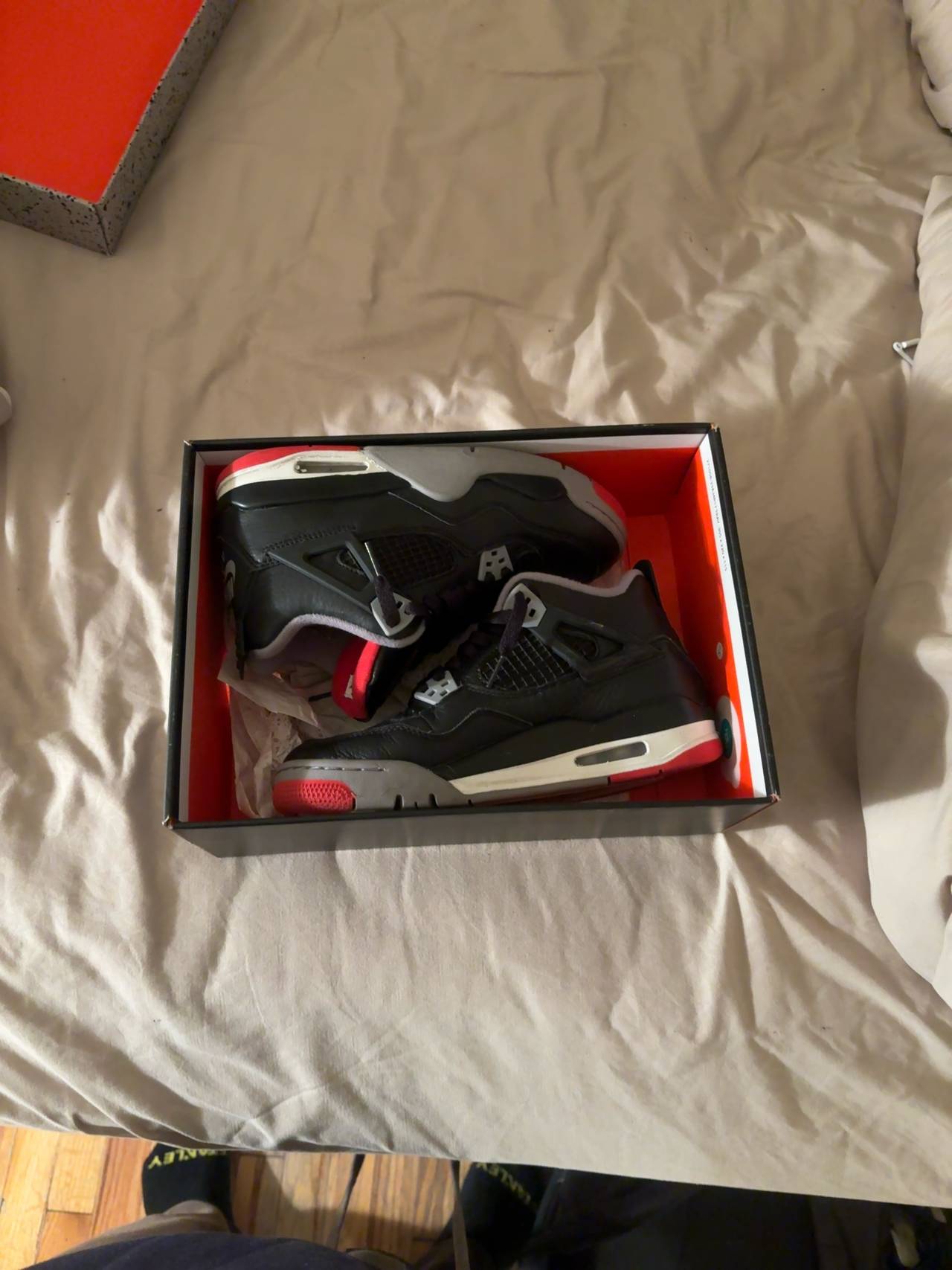 Nike Air Jordan 4 Bred Reimagined Black/Red