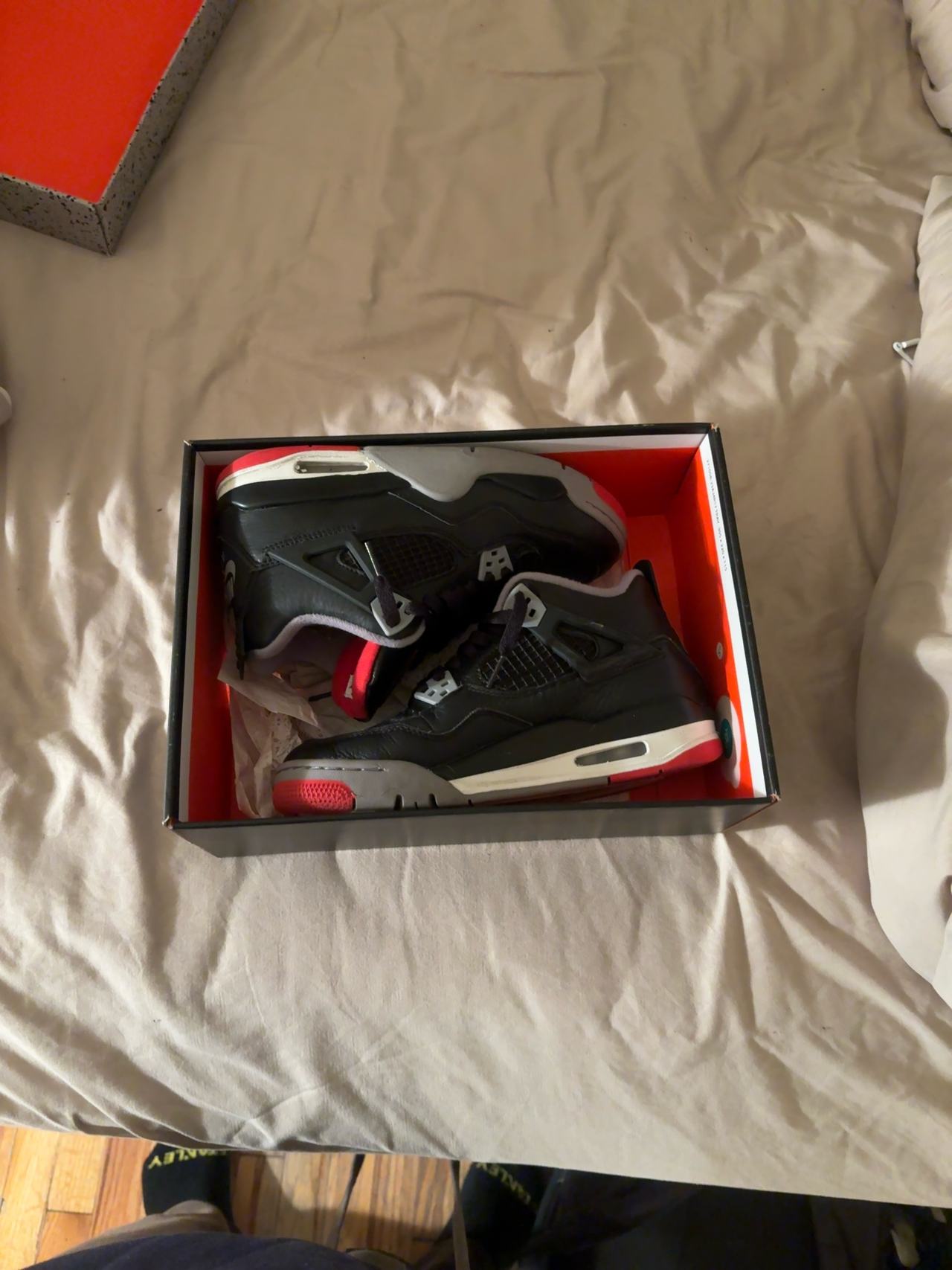 Nike Air Jordan 4 Bred Reimagined Black/Red