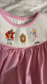 Stitchy Fish Toy Story Smocked Bubble Romper: 12 mos - Image 2