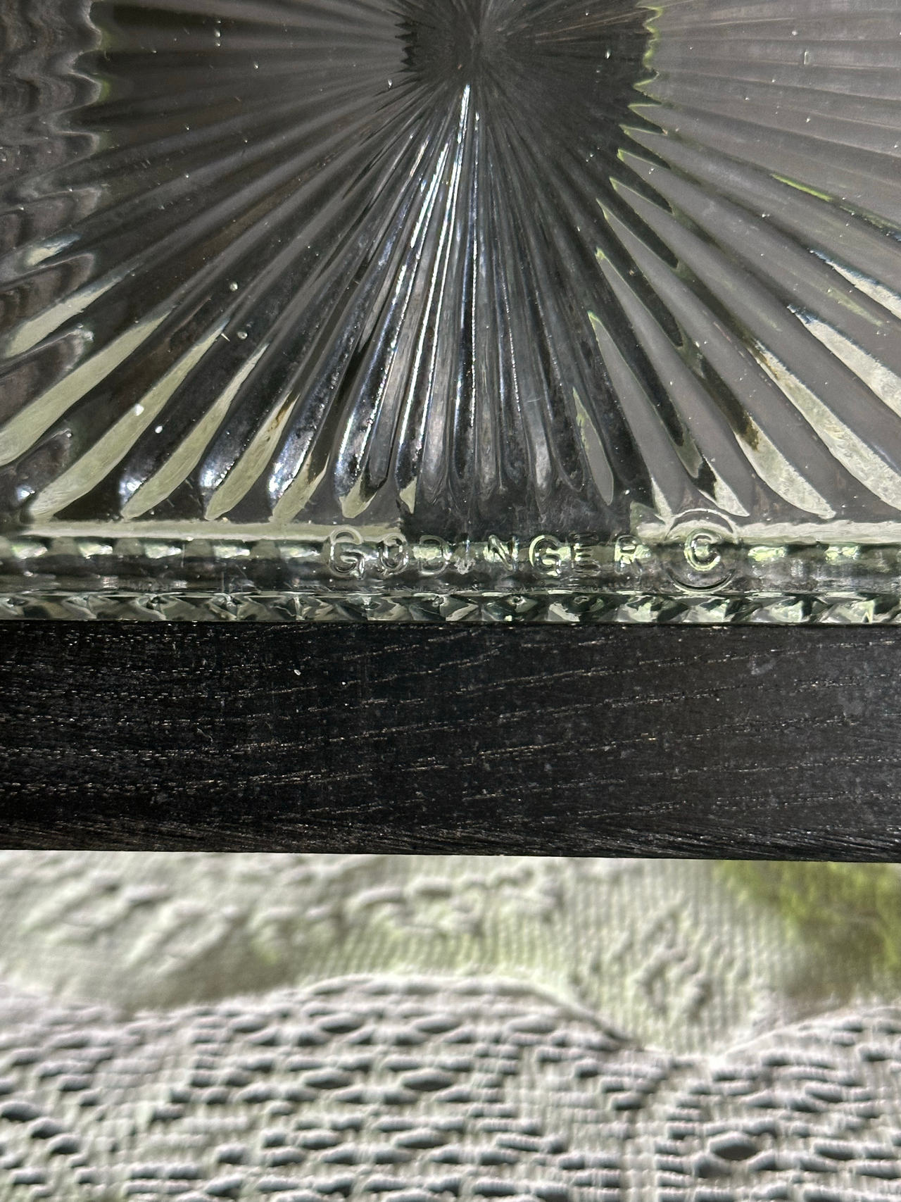 Godinger Dublin Crystal Tray