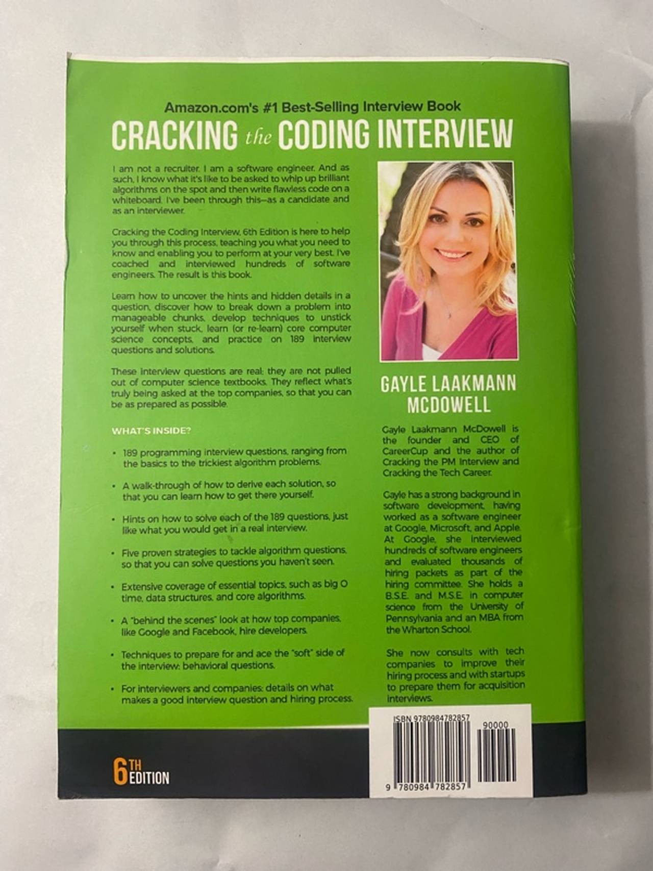 Cracking the Coding Interview 6th Edition